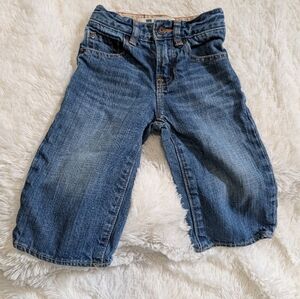 Baby Gap Loose Fit Toddler Blue Denim Jeans Size 12-18 Months
